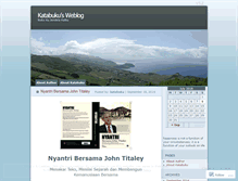 Tablet Screenshot of katabuku.wordpress.com
