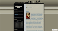 Desktop Screenshot of boomeranghits.wordpress.com