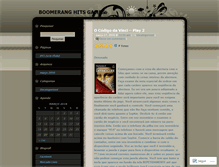 Tablet Screenshot of boomeranghits.wordpress.com