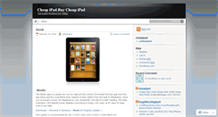 Desktop Screenshot of cheapipadcp.wordpress.com