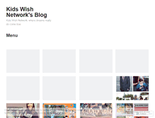 Tablet Screenshot of kidswishnetworkorg.wordpress.com