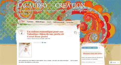 Desktop Screenshot of bijoudecodulacaudry.wordpress.com