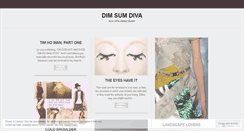 Desktop Screenshot of dimsumdiva.wordpress.com