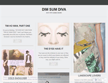 Tablet Screenshot of dimsumdiva.wordpress.com