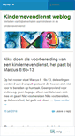 Mobile Screenshot of kindernevendienst.wordpress.com