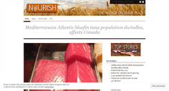 Desktop Screenshot of nourishottawa.wordpress.com