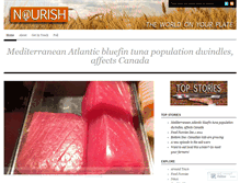 Tablet Screenshot of nourishottawa.wordpress.com