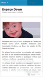 Mobile Screenshot of espacodown.wordpress.com
