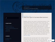 Tablet Screenshot of adtronics.wordpress.com