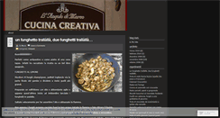 Desktop Screenshot of cucinadimarco.wordpress.com