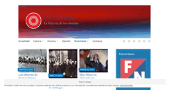 Desktop Screenshot of fuerzanueva.wordpress.com