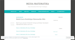 Desktop Screenshot of matematikasmansaka.wordpress.com