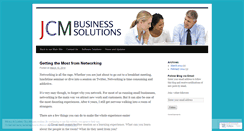 Desktop Screenshot of jcmbusiness.wordpress.com