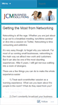 Mobile Screenshot of jcmbusiness.wordpress.com