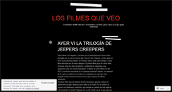 Desktop Screenshot of elfilmedehoy.wordpress.com