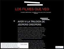 Tablet Screenshot of elfilmedehoy.wordpress.com