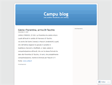 Tablet Screenshot of campu.wordpress.com