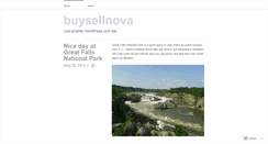 Desktop Screenshot of buysellnova.wordpress.com