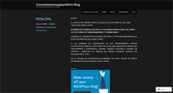 Desktop Screenshot of conversionenergiaunefm.wordpress.com