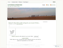 Tablet Screenshot of lowermacfriends.wordpress.com