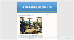 Desktop Screenshot of laeducaciondelsigloxxi.wordpress.com