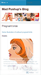 Mobile Screenshot of madpushup.wordpress.com