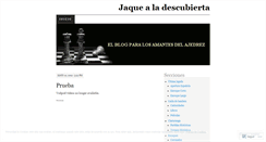 Desktop Screenshot of jaquealadescubierta.wordpress.com