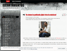 Tablet Screenshot of elcortavientos.wordpress.com