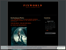 Tablet Screenshot of pixworld.wordpress.com
