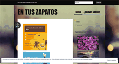 Desktop Screenshot of entuszapatos1.wordpress.com