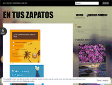 Tablet Screenshot of entuszapatos1.wordpress.com