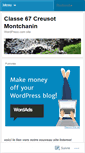 Mobile Screenshot of classe67creusotmontchanin.wordpress.com