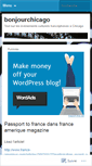 Mobile Screenshot of bonjourchicago.wordpress.com