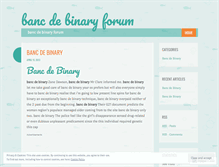Tablet Screenshot of mediakit.bancdebinaryforum.wordpress.com