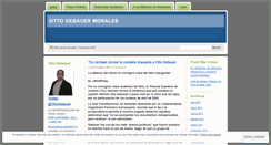 Desktop Screenshot of ottogebauer.wordpress.com