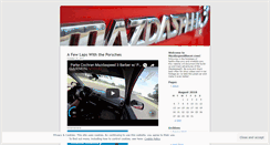 Desktop Screenshot of mazdaspeedracer.wordpress.com