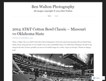 Tablet Screenshot of benwaltonphotography.wordpress.com