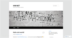 Desktop Screenshot of ihmn.wordpress.com