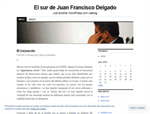 Tablet Screenshot of juanfranciscodelgado.wordpress.com
