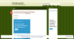Desktop Screenshot of louiskennedy.wordpress.com
