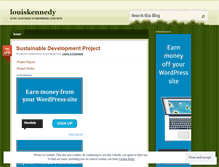 Tablet Screenshot of louiskennedy.wordpress.com