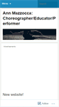 Mobile Screenshot of annmazzocca.wordpress.com
