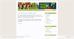 Desktop Screenshot of marketonwheels.wordpress.com