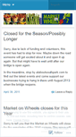 Mobile Screenshot of marketonwheels.wordpress.com