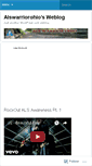 Mobile Screenshot of alswarriorohio.wordpress.com