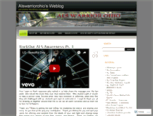 Tablet Screenshot of alswarriorohio.wordpress.com