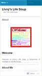 Mobile Screenshot of livvyslifesoup.wordpress.com