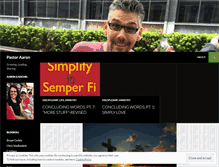 Tablet Screenshot of pastorhines.wordpress.com