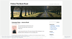 Desktop Screenshot of followthebookroad.wordpress.com