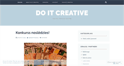 Desktop Screenshot of doitcreative.wordpress.com
